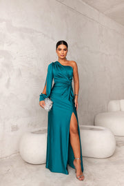 Alison - Elegant Slit Maxi Dress