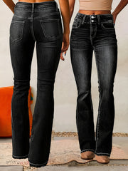 Terra High-Waisted Flared Jeans