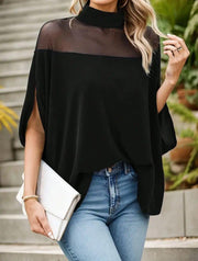 Zavira - Modern Draped Top
