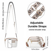 Gina™ - Boho Chic Crossbody Bag