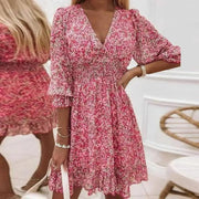 Addison™ - Elegant Floral Dress
