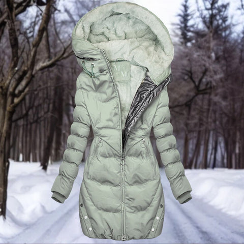 Celestia - Fur-Lined Hooded Jacket
