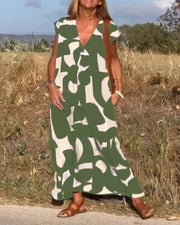 Alvina™ - Relaxed Abstract Dress