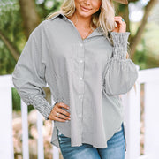 Evelyna™ - Stripe Relaxed Shirt