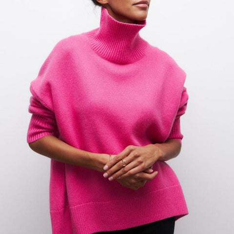 Cielle™ - Minimalist Turtleneck Sweater