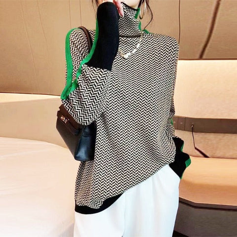 Junelle™ - Retro Turtleneck Sweater