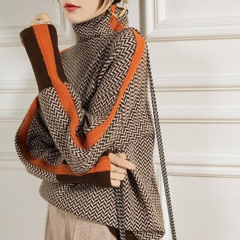 Junelle™ - Retro Turtleneck Sweater