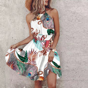 Angela™ - Chic Halter Dress