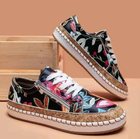 Avery™ - Stylish Botanical Shoes