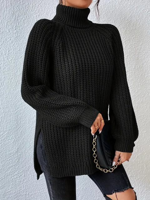 Elisette™ - Cozy Turtleneck Pullover