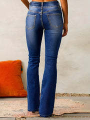 Terra High-Waisted Flared Jeans
