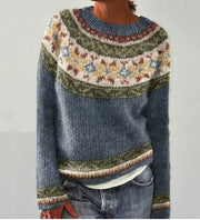 Izzel™ - Cozy Fair Isle Sweater