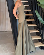Winona™ - Elegant Strapless Maxi Dress